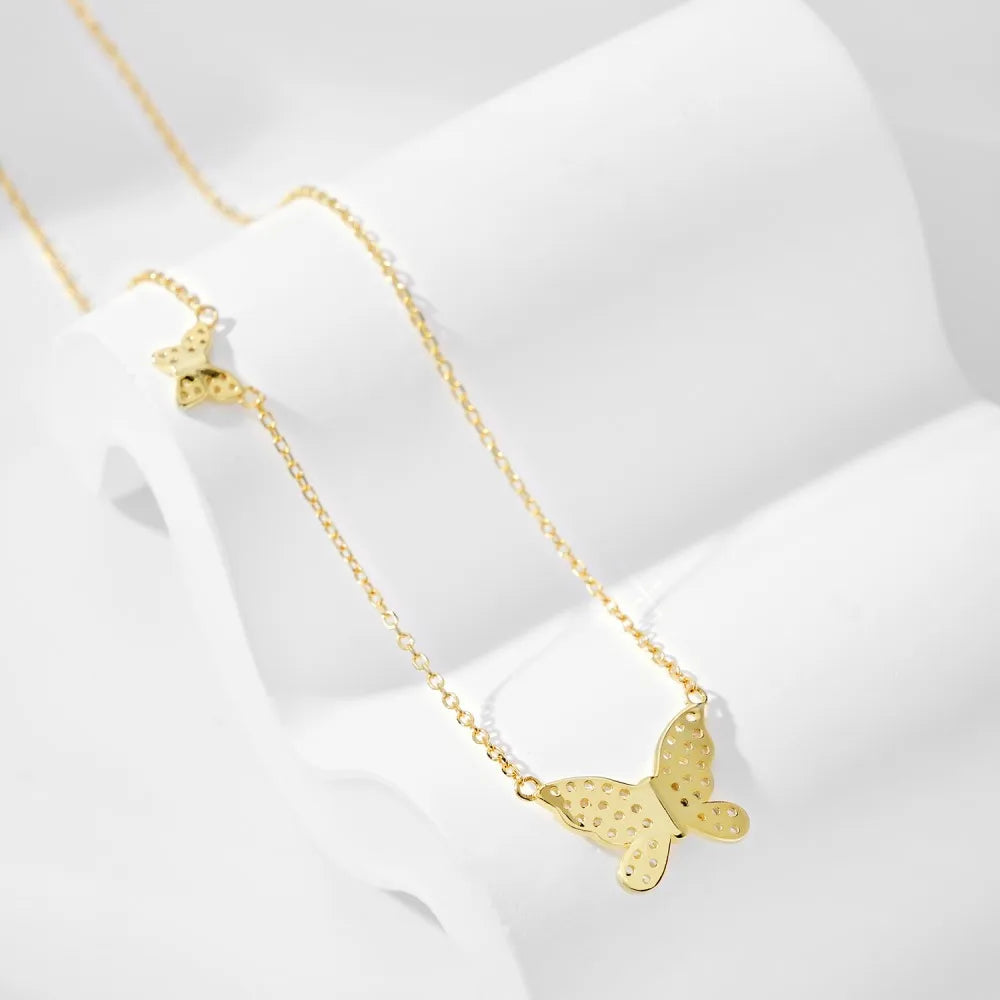 Dainty Butterfly Necklace